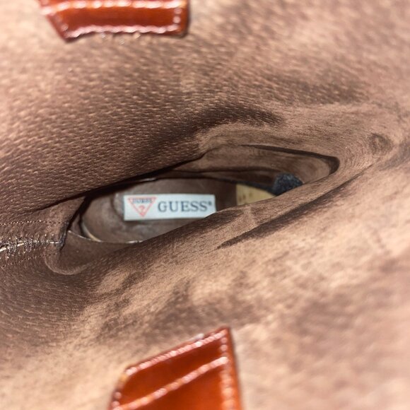 Vintage GUESS boot chunky heel Made in Spain 7.5 - Picture 11 of 11